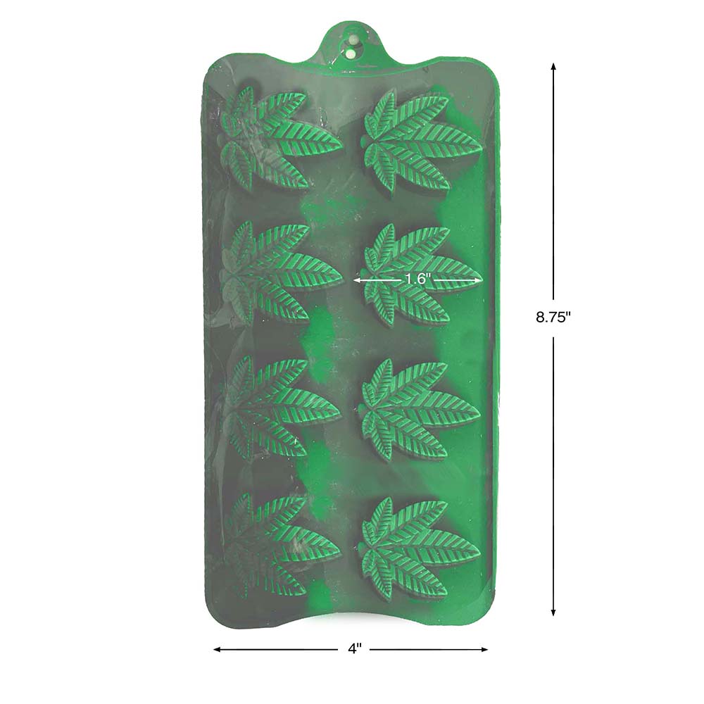 Cannabis Leaf Shape Silicone Cooking or Ice Mold